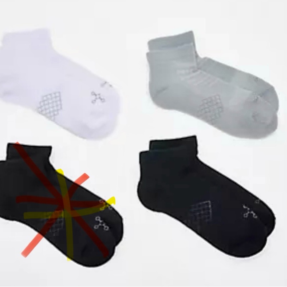 Tommie Copper Women’s Griper Socks - 3 pack